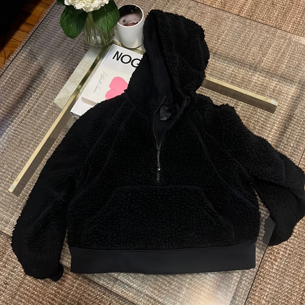 Lulu lemon half zip Sherpa jacket